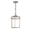 Hubbardton Forge 2007 Coastal Burnished Steel Opal Glass (GG) Tourou Large Outdoor Ceiling Fixture
