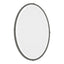 Hubbardton Forge 2006 Natural Iron Beveled Oval Mirror