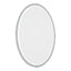 Hubbardton Forge 2006 Vintage Platinum Beveled Oval Mirror