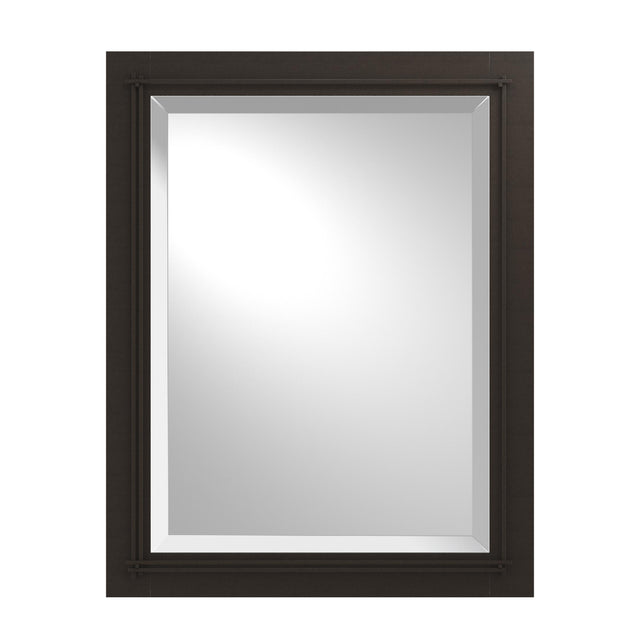 Hubbardton Forge 2006 Bronze Metra Beveled Mirror