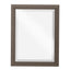 Hubbardton Forge 2006 Bronze Metra Large Beveled Mirror