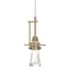Hubbardton Forge 2013 Soft Gold Clear Glass (ZM) Standard Erlenmeyer Low Voltage Mini Pendant