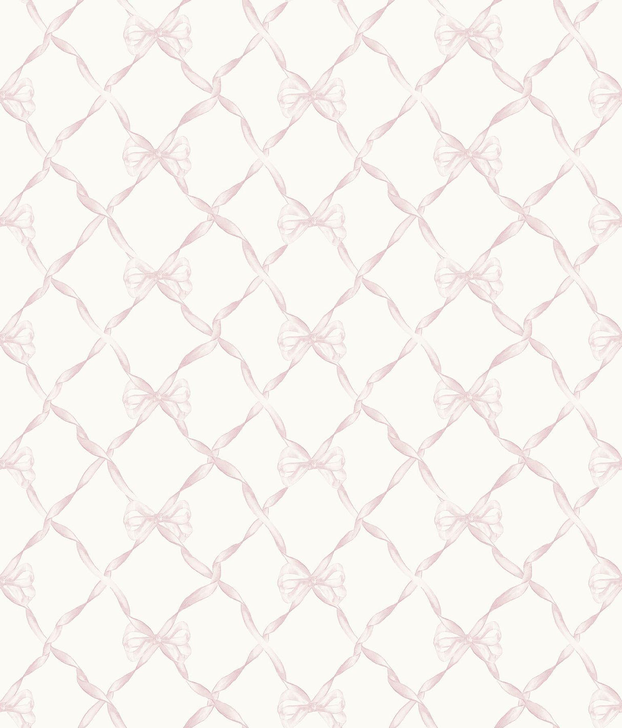 Brewster Home Fashions Baby Bow Pink Jam Peel & Stick Wallpaper
