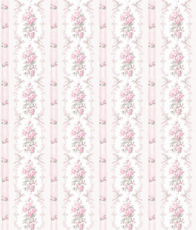 Brewster Home Fashions Pink Parfait Dreamy Days Peel & Stick Wallpaper
