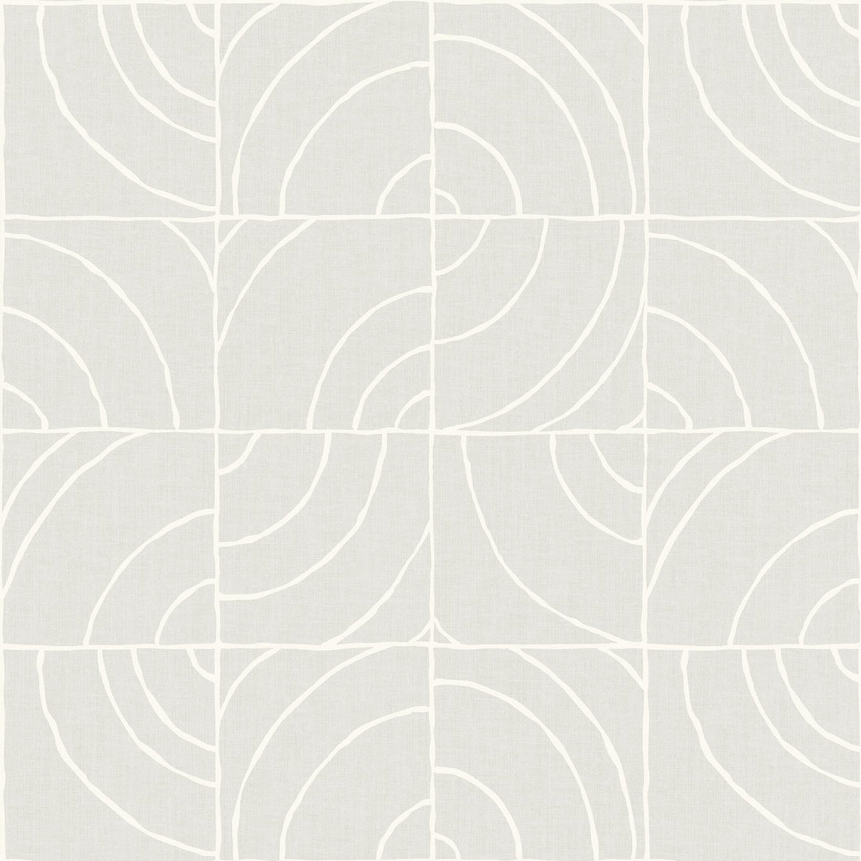 Brewster Home Fashions Grey Batik Blok Peel & Stick Wallpaper