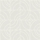 Brewster Home Fashions Grey Batik Blok Peel & Stick Wallpaper