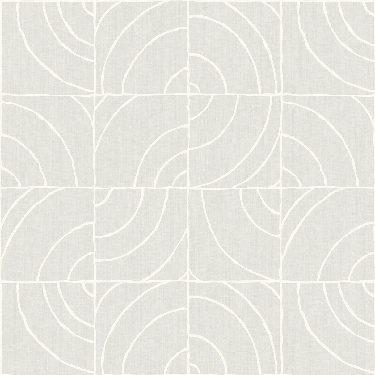 Brewster Home Fashions Grey Batik Blok Peel & Stick Wallpaper