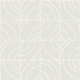 Brewster Home Fashions Grey Batik Blok Peel & Stick Wallpaper
