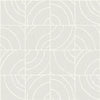 Brewster Home Fashions Grey Batik Blok Peel & Stick Wallpaper