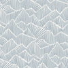 Brewster Home Fashions Periwinkle Ridge & Valley Peel & Stick Wallpaper