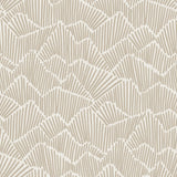 Brewster Home Fashions Beige Ridge & Valley Peel & Stick Wallpaper