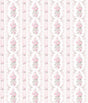 A-Street Prints Dreamy Days Pink Parfait Stripe & Floral Wallpaper