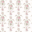 A-Street Prints Rose Cheeks Party Pink Floral Cluster Wallpaper