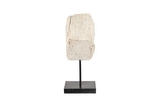 Phillips Collection Eroded Wood Block on Stand, Assorted Brown Tabletop