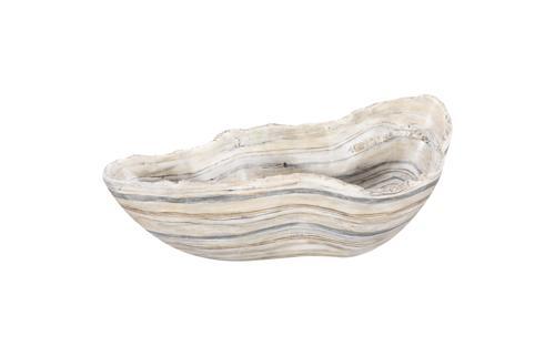 Phillips Collection Cast Gray Onyx Faux Finish Small Bowl