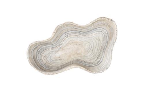 Phillips Collection Cast Gray Onyx Faux Finish Small Bowl