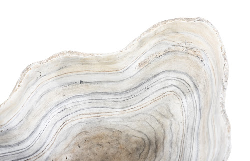 Phillips Collection Cast Gray Onyx Faux Finish Small Bowl