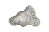 Phillips Collection Cast Gray Onyx Faux Finish Large Bowl