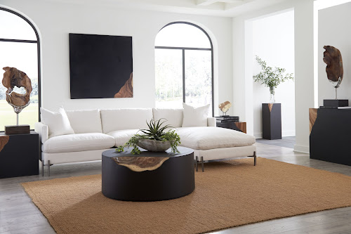 Phillips Collection Cornered Wall Art Natural Iron Accent