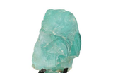 Phillips Collection Refractory Glass Sculpture Blue On Base Tabletop