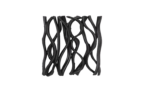Phillips Collection Vine Wall Tile Black Wall Art
