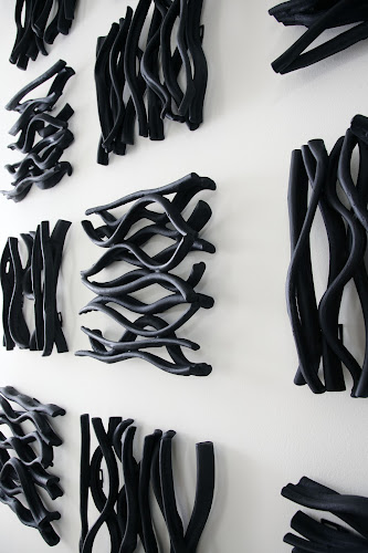 Phillips Collection Vine Wall Tile Black Wall Art