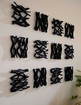 Phillips Collection Vine Wall Tile Black Wall Art