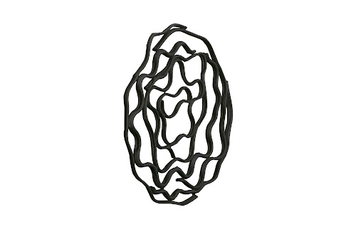 Phillips Collection Vine Wall Flower Black Accent