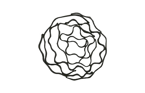 Phillips Collection Vine Wall Flower Black Accent