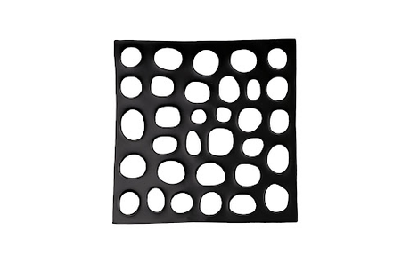 Phillips Collection Polka Dot Wall Tile Black Wall Art