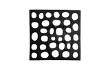 Phillips Collection Polka Dot Wall Tile Black Wall Art