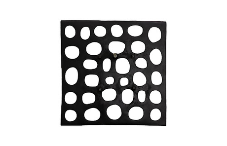 Phillips Collection Polka Dot Wall Tile Black Wall Art
