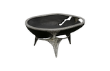 Phillips Collection Graven Table Top Black and Stainless Steel Bowl