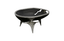 Phillips Collection Graven Table Top Black and Stainless Steel Bowl