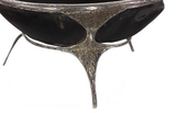 Phillips Collection Graven Table Top Black and Stainless Steel Bowl