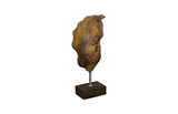 Phillips Collection Metallurgy Wood Sculpture Brown Tabletop
