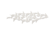 Phillips Collection Flock of Birds Wall Art Matte White Accent