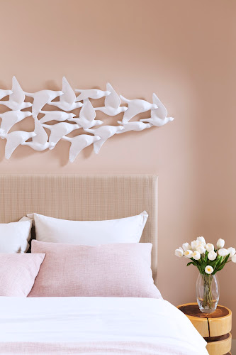 Phillips Collection Flock of Birds Wall Art Matte White Accent