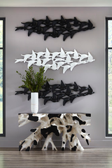 Phillips Collection Flock Of Birds Wall Art Black Accent