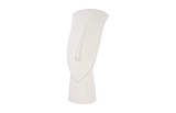Phillips Collection Cycladic Head, Sculpture, Classic White Stone Accent