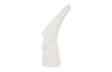 Phillips Collection Cycladic Head, Sculpture, Classic White Stone Accent