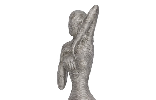 Phillips Collection Admiring Standing Sculpture Aluminum Accent