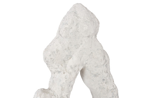 Phillips Collection Cast Stone Table Top Sculpture Single Hole Roman Stone Tabletop