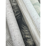 Candice Olson Pale Grey & Silver Cork Grey Wallpaper