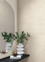 Candice Olson Pale Grey & Silver Cork Grey Wallpaper
