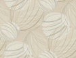 Candice Olson Taupe Floating Lanterns Brown Wallpaper