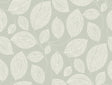 Candice Olson Green Contoured Leaves Green Wallpaper