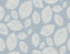 Candice Olson Indigo Blue Contoured Leaves Blue Wallpaper