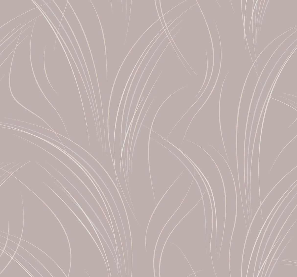 Candice Olson Lavender Graceful Wisp Purple Wallpaper