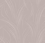 Candice Olson Lavender Graceful Wisp Purple Wallpaper